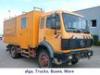 MERCEDES BENZ 1222 Allrad 4x4 Mannschas-LKW katonai teheraut