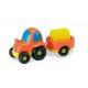 Smoby - Bull Traktor utnfutval - piros (33045)