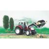 Steyr CVT 170 Traktor homlokrakodval- Bruder 02082