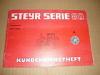 #T086 STEYR SERIE 80 TRAKTOR Blanko Kundendiensthe Scheckhe Servicebuch Puch