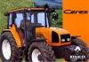 Renault Ceres Traktor Tractor Prospekt Brochure Depliant 2001