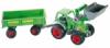 Farmer Technic Traktor + Frontschaufel + 2-Achsanhnger