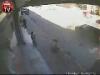 Accident caught on tape Traktor car crash in Turkey