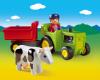 PLAYMOBIL 6715 1-2-3: Traktor mit Anhnger