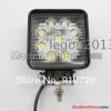 10pcs/lots Szuper fnyes 10 - 30V 27W 2100LM ATV traktor offroad LED-es lmpa , Truck Trailer SUV JEEP terepjr Boat munkalmpa R