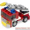 Lego Creator Mini tzoltaut 6911 Lgy igazi tzolt hs ezzel a 3 az 1 ben jrmvel Mentsd meg a napot Siess a riasztshoz hogy hs vlhass a Mini Tzoltautval aminek