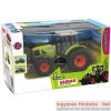 Claas traktor fnyekkel 1 32 Jamara Toys Tulajdonsgai Motor hang Ptkocsi csatlakoz Szabad kormnyzs Vltakoz fnyek 10mp es elremenet A doboz tartalma Claas traktor