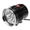 Skyray X5 3-Mode 4xCree XM-L T6 Vízll LED Kerkpr lmpa akkumultorral szett (1600LM, 4x18650, Fekete)