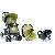 Graco Quattro Tour Deluxe Kosycot TSB Babakocsi Venus rak