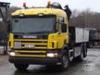 SCANIA P124GB *4 Tipper (crane) -03 billenplats teheraut