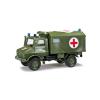 Herpa 740111 MAN 1592 F ponyvs katonai teheraut Bundeswehr H0