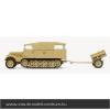 Preiser 16583 Nmet fllnctalpas teheraut SdKfz.11, Nebelwerfer, Wermacht (H0)