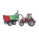 BRUDER Roadmax traktor ptkocsival