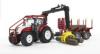 Traktor med timmerslp Steyr Cvt 6230 1:16, Bruder