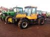 Sm?r ?lapac traktor JCB Max s radlic, l?c a vozkem