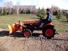 Kubota B7001 elad japn kistraktor Komondor STL-125 tollappal a Kelet-Agro-nl