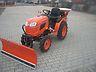 View Kubota B1220 Traktor Kleintraktor Kommunaltraktor mit Schneeschild on eBay