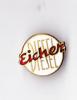 Enamel EICHER DIESEL brooch pin badge tractor traktor b