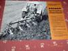 Orig Eicher Prospekt Pflug Typ 5022 Schlepper Traktor Trecker