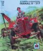 BLECHSCHILD IHC Schlepper FARMALL D-217 mc cormick traktor trecker Nr.177