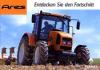 Renault Ares Traktor Tractor Prospekt Brochure Depliant 1999