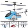 Új! F103 Blue 4-csatorns Mini infravrs beltri helikopter