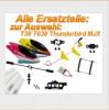 T38 T638 Alle Ersatzteile, Thunderbird MJX RC Helikopter Rotorbltter