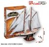 3D puzzle Ktrbcos vitorls haj Cubicfun T4007h