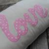 LOVE prna pink trkiz Baba mama gyerek Gyerekszoba