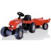 SMOBY 33335 ?lapac traktor ?erven GM Bull s vlekom 136*56*45 cm