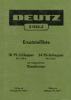 E Deutz Schlepper Traktor F2L612 5 6