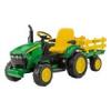 Peg Perego Elektro Traktor John Deere mit Anh nger