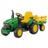 Peg Perego OR0047 Elektro Traktor John Deere 12V Lader Gangschaltung