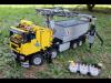 MOC LEGO Technic knuckle crane truck full RC with pneumatic