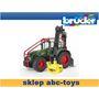 Bruder 03042 Traktor Fendt le?ny z ?adowaczem