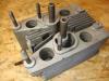 Zylinderkopf gereinigt Porsche Diesel Traktor cylinder head