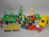 Playmobil Traktor m. Anhnger,Walze,Egge,Gllewagen,Ebner 70-iger Jahre