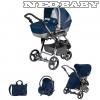 NEONATO Reverso Sport Tris 2013 Multifunkcis hromkerek babakocsi Col.: 883 (Jeans)