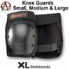 Knee Guard Pad Pair Quad Skate Roller Derby Inline Skat