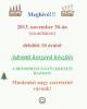 Adventi koszor kszts november 30 n szombaton 10 rtl a gylekezeti hzban