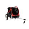 DoggyRide Mini Dog Bike Trailer, Rebel Red/Black