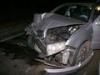 Pntek este Skoda tkztt traktor ptkocsijnak a 41-es fton Rohodnl.