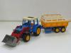 PLAYMOBIL TRAKTOR MIT ANHNGER /P124