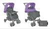 Bertoni Combi ktfunkcis babakocsi Gray & Violet stroller