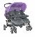 Bertoni Twin jszltt iker babakocsi 2013 Gray&Violet Stroller rak