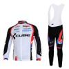 Cube profi Cycling Jerseys kerkpr Bike Riding Suit Long Sleeve Jersey Suspender Cycling Trousers