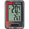 CatEye Enduro Cycling Computer CC-ED400: Black/Red