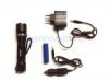 Kzi akkus LED reflektor, taktikai lmpa, 5W hiperzoom