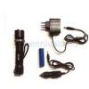 Kzi akkus LED reflektor, taktikai lmpa, 5W hiperzoom
