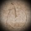 Penny farthing bicikli 3 render Stock illusztrci